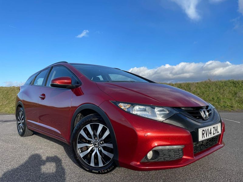 Honda Civic 2014 (14 reg)  1.6 i-DTEC SE Plus Tourer 5dr (DAB/Premium Audio) RV14 ZHL